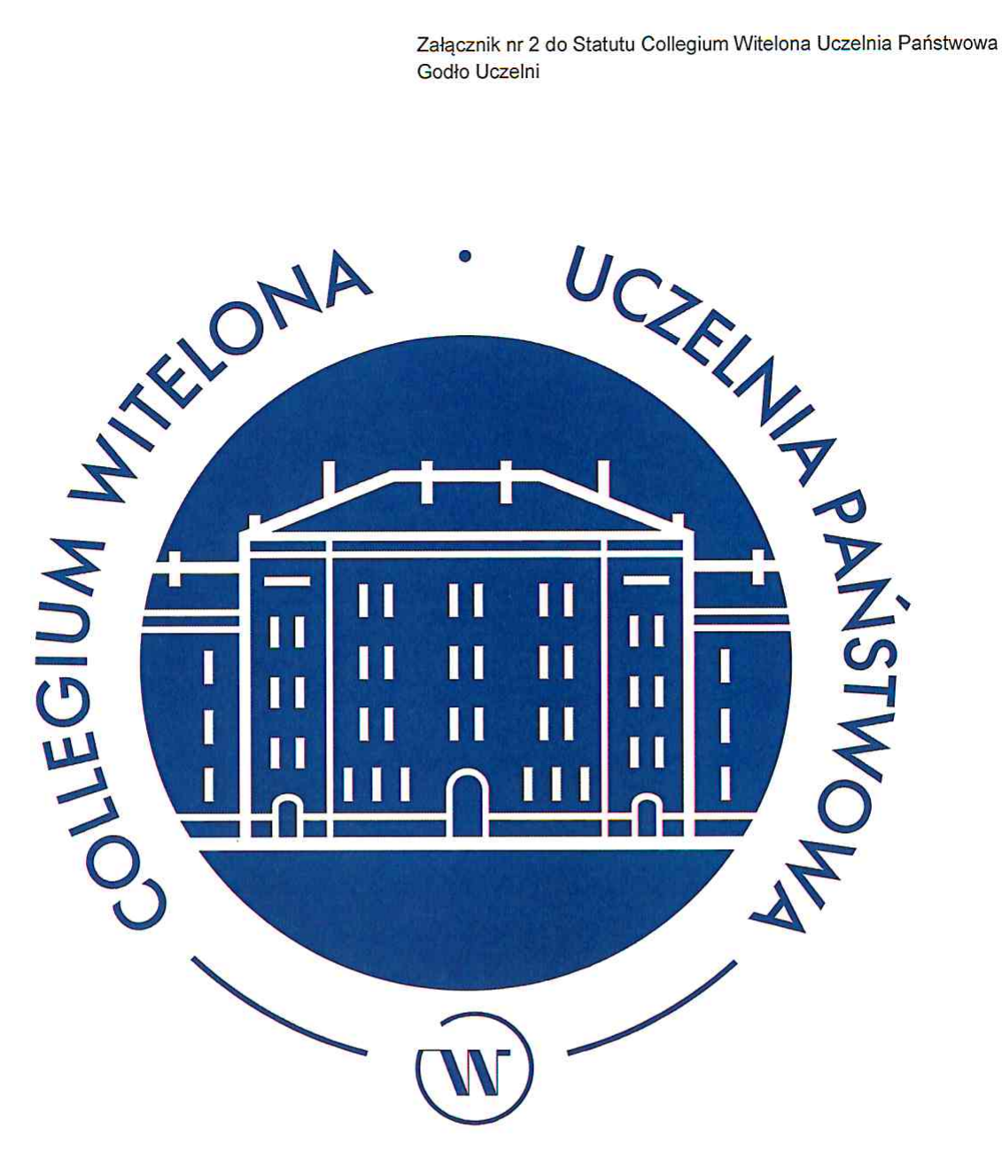 Godło Collegium Witelona Uczelnia Państwowa.
